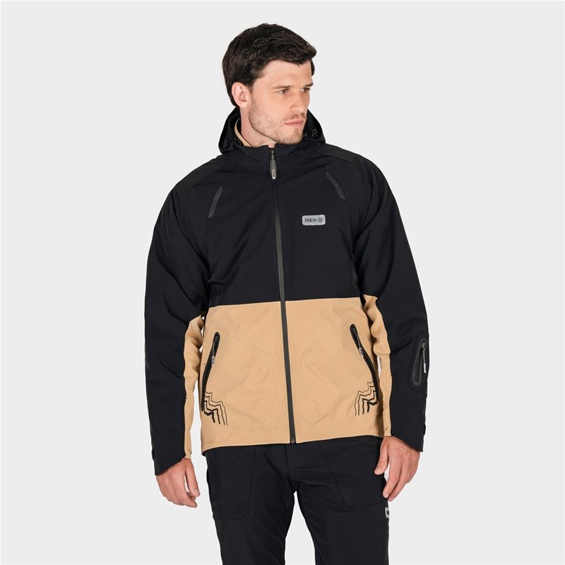 Jacka Knox Modra Waterproof Herr Svart/Sand