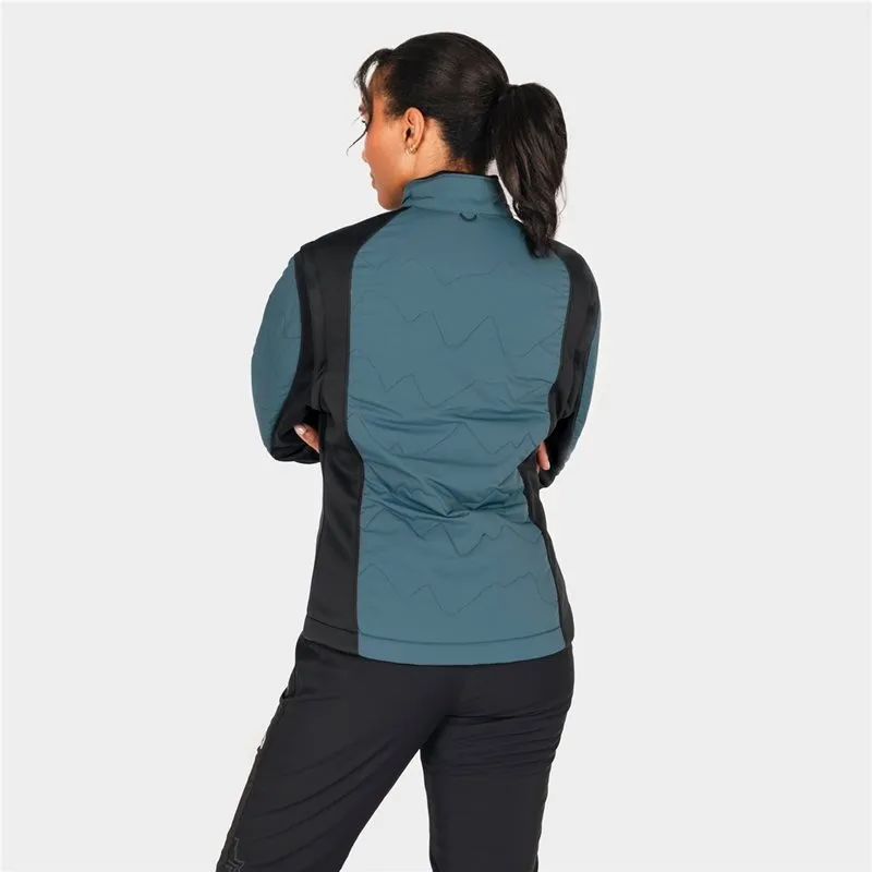 Jacka Knox Modra Waterproof Dam Svart/Blå