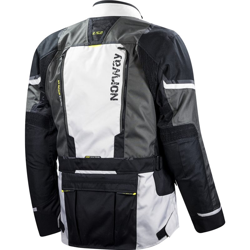 Jacka Ls2 Norway Herr Svart/Grå/Gul