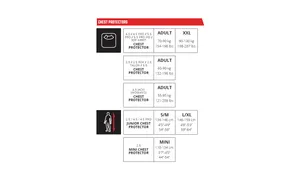 Leatt Bröstskydd 2.5 Svart/Röd Junior