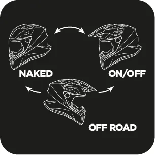 Airoh Hjälm Commander 2 Carbon Stylish glansig