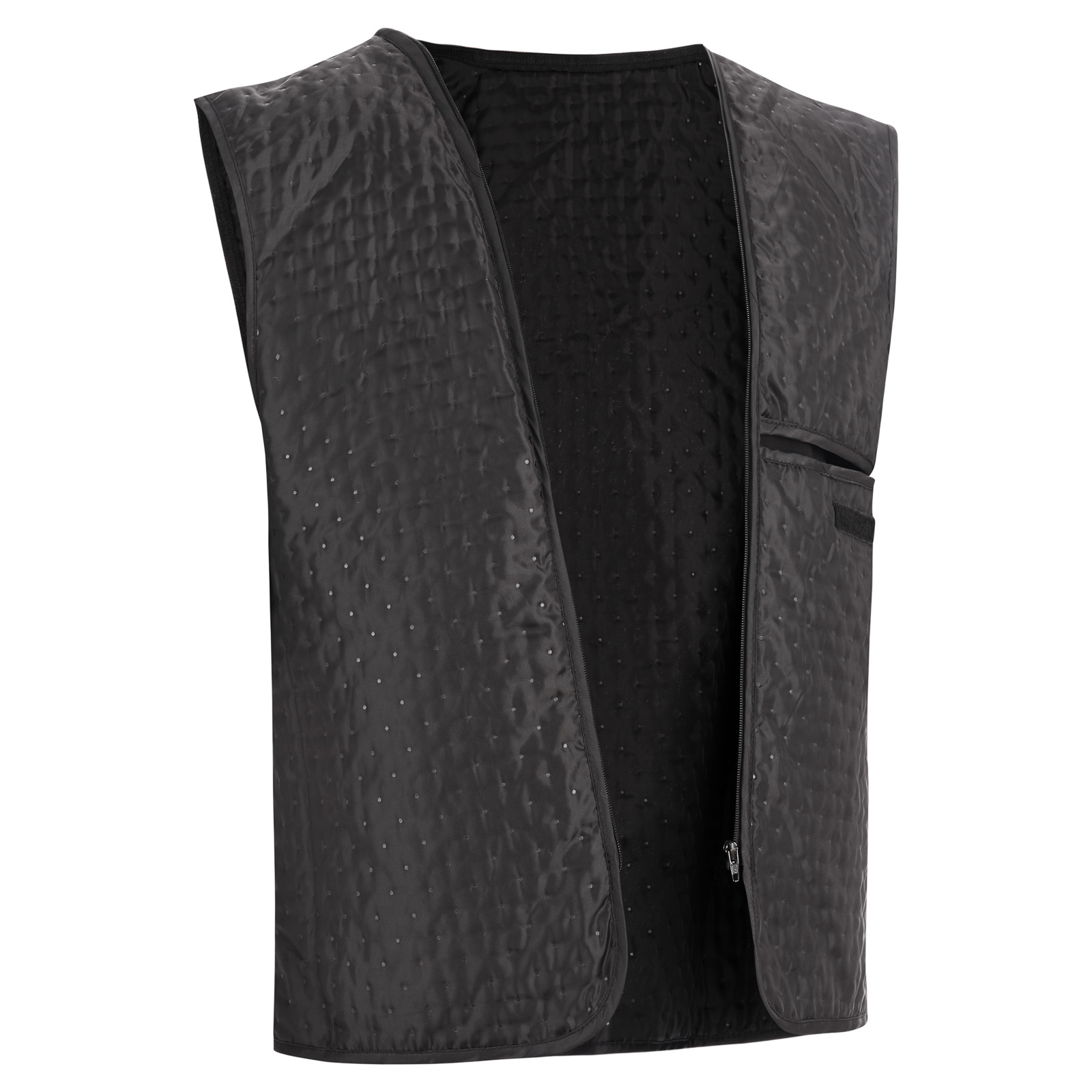 Lindstrands textiljacka Lomsen Svart/HV gul 