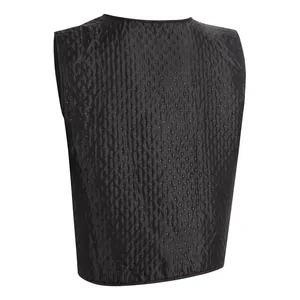 Lindstrands textiljacka Lomsen Svart/HV gul 