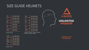 AMOQ Airframe Hjälm Svart 