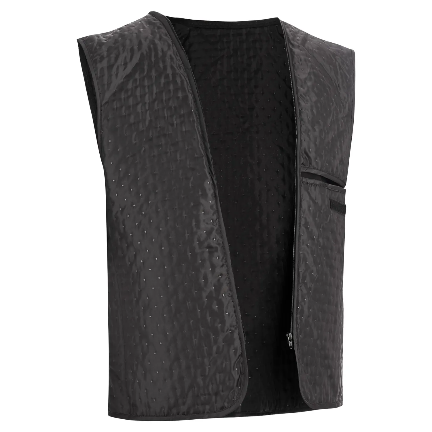 Lindstrands textiljacka Lomsen Svart/HV gul 