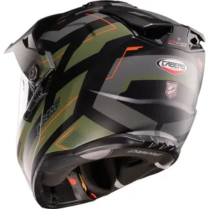 Hjälm Caberg Tanami Ranger Mattsvart/Grön/Orange