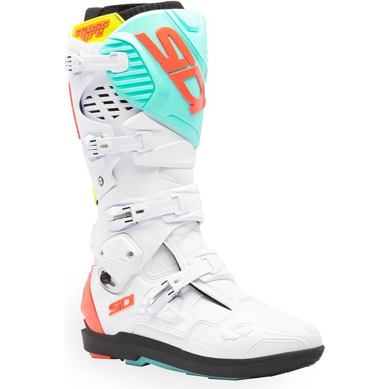 Stövel Sidi Crossfire 3 Srs Vit/Mint/Korall