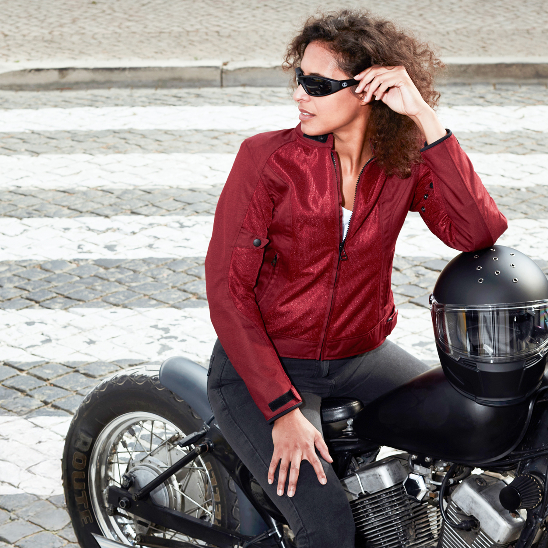 Richa Airsummer Jacket Women Red