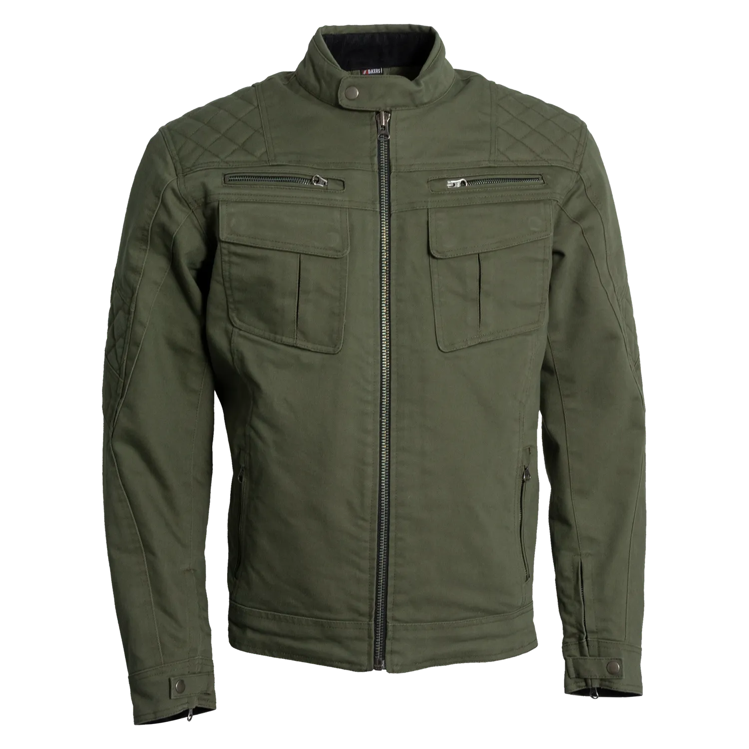 4Bikers Bruce Olive Green