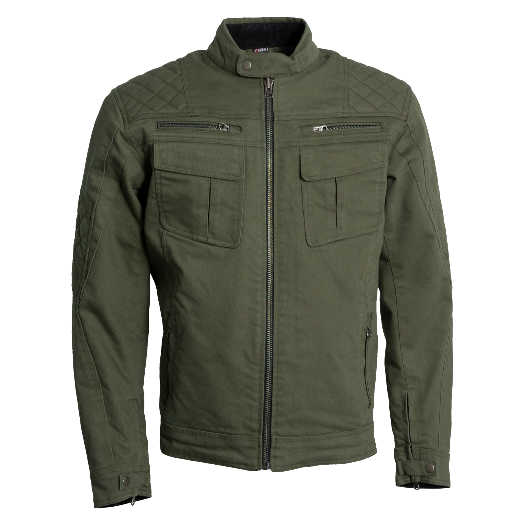 4Bikers Bruce Olive Green