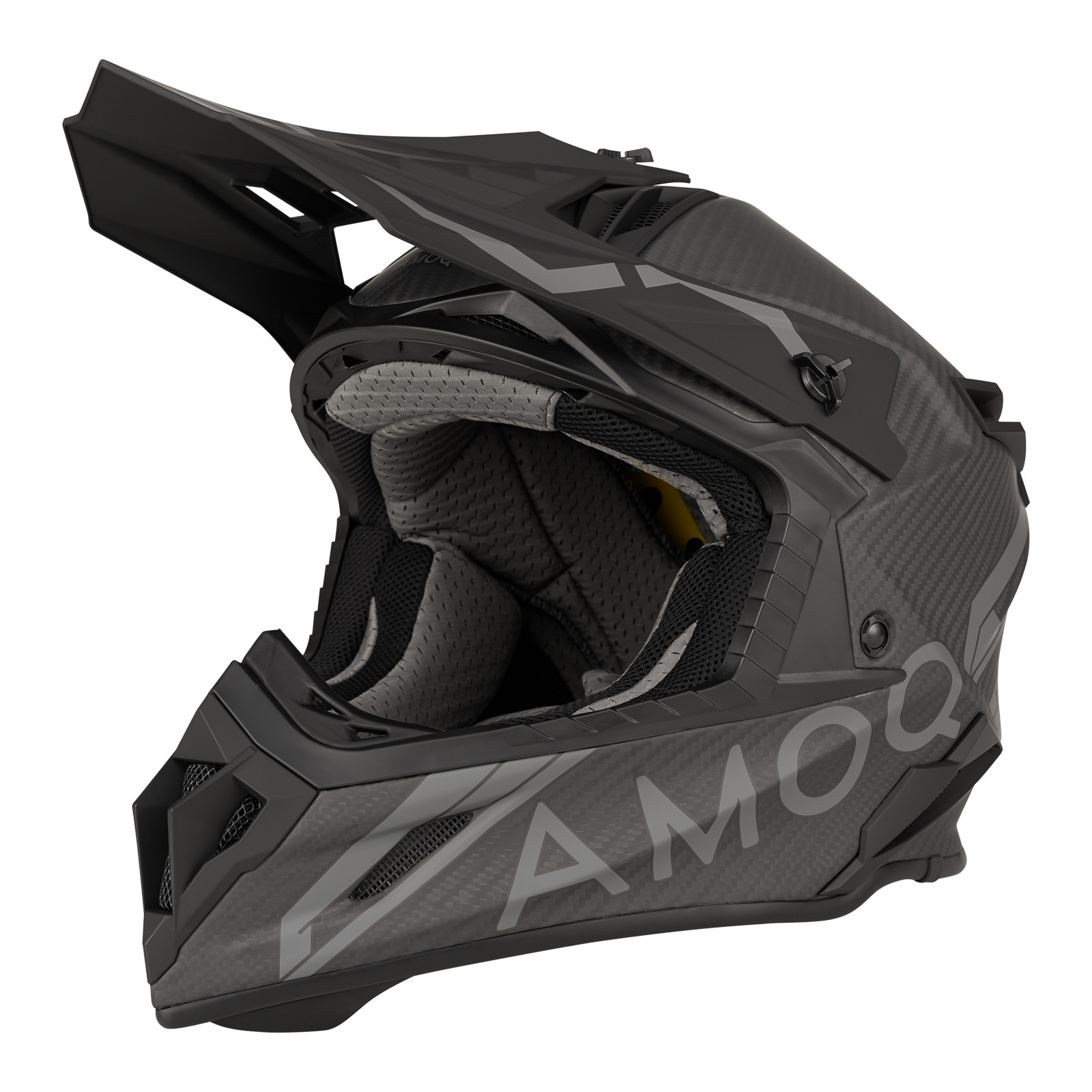 AMOQ Friction MIPS Carbon Hjälm Svart/Grå