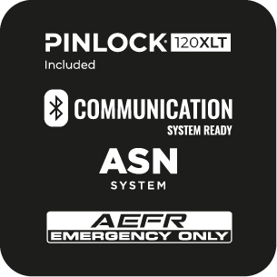 Airoh Hjälm Matryx Carbon Stylish glansig