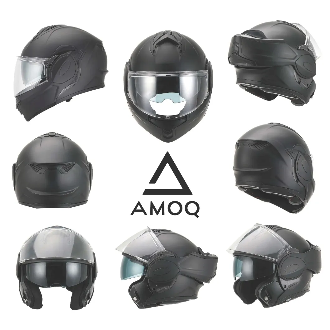 AMOQ Helmet MI200 mattsvart