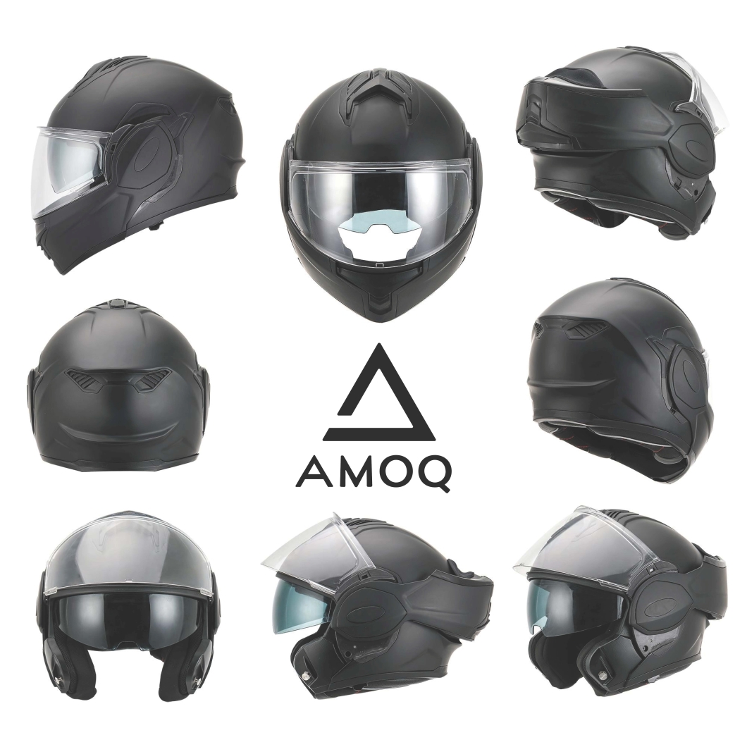 AMOQ Helmet MI200 mattsvart