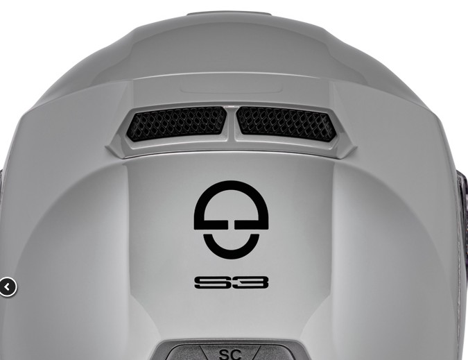 Schuberth spoiler S3 Concrete grey