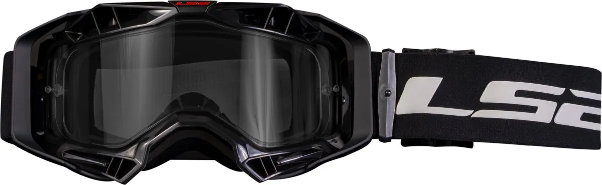 Goggle Ls2 Aura Enduro Series Klar Lins Svart