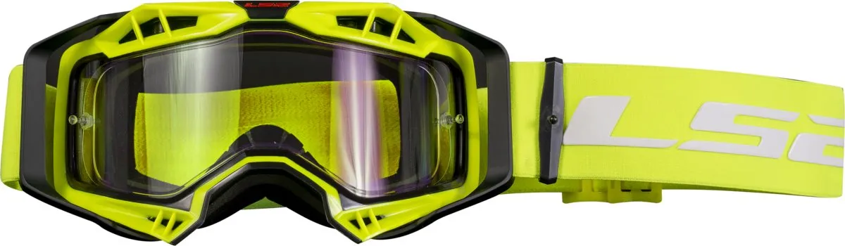 Goggle Ls2 Aura Enduro Series Klar Lins Gul