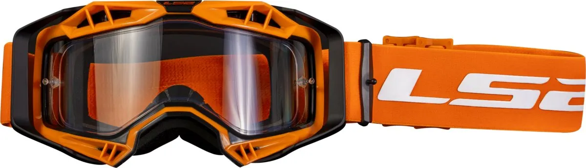 Goggle Ls2 Aura Enduro Series Klar Lins Orange