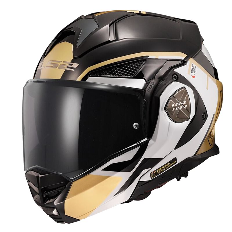 Hjälm Ls2 Ff901 Advant X Metryk Svart/Guld