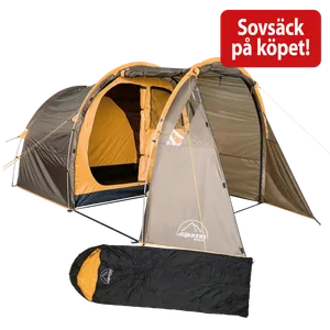 MC-tält Expedition – få sovsäck på köpet!