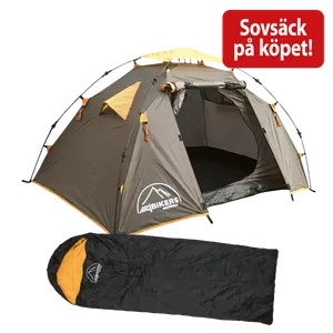 MC-Tält Mini – få sovsäck på köpet!