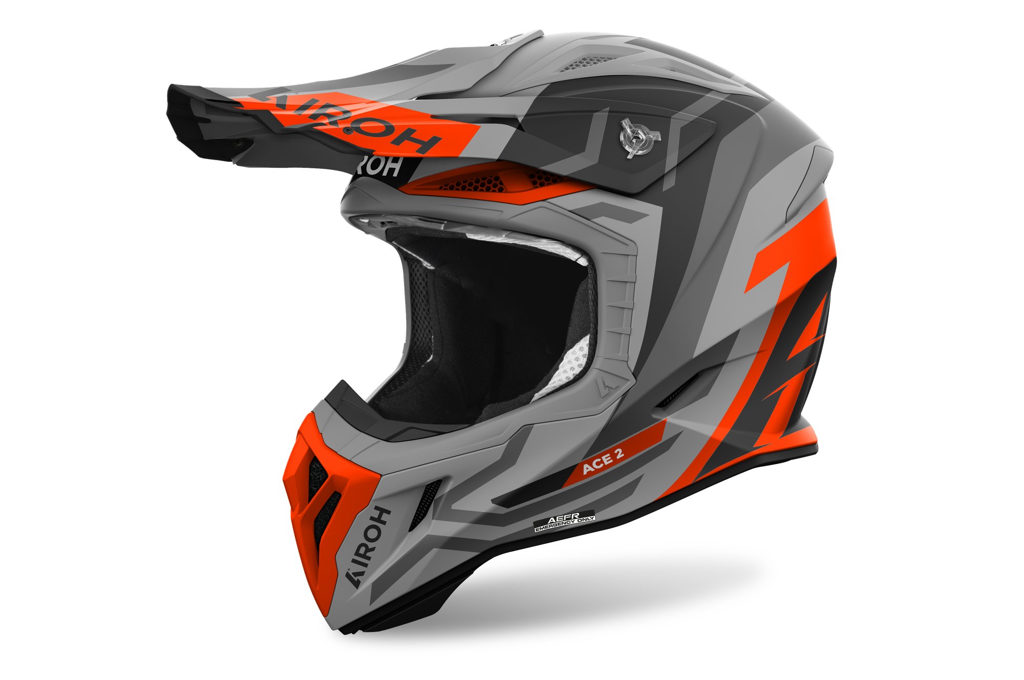 Airoh Hjälm Aviator Ace 2 Ground orange matt