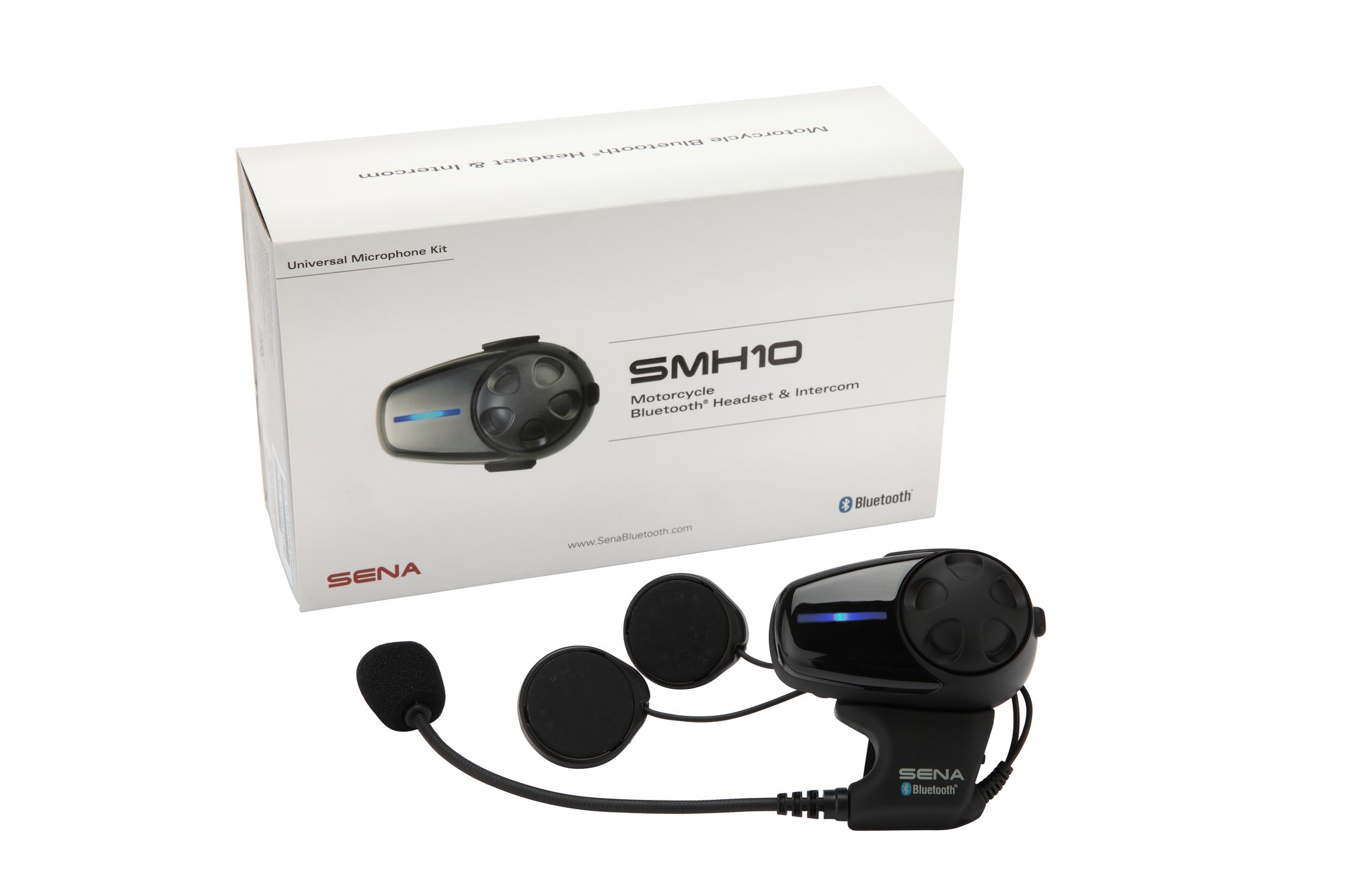 Sena SMH10 MC BT HS/IC with Universal mic Kit (DP)