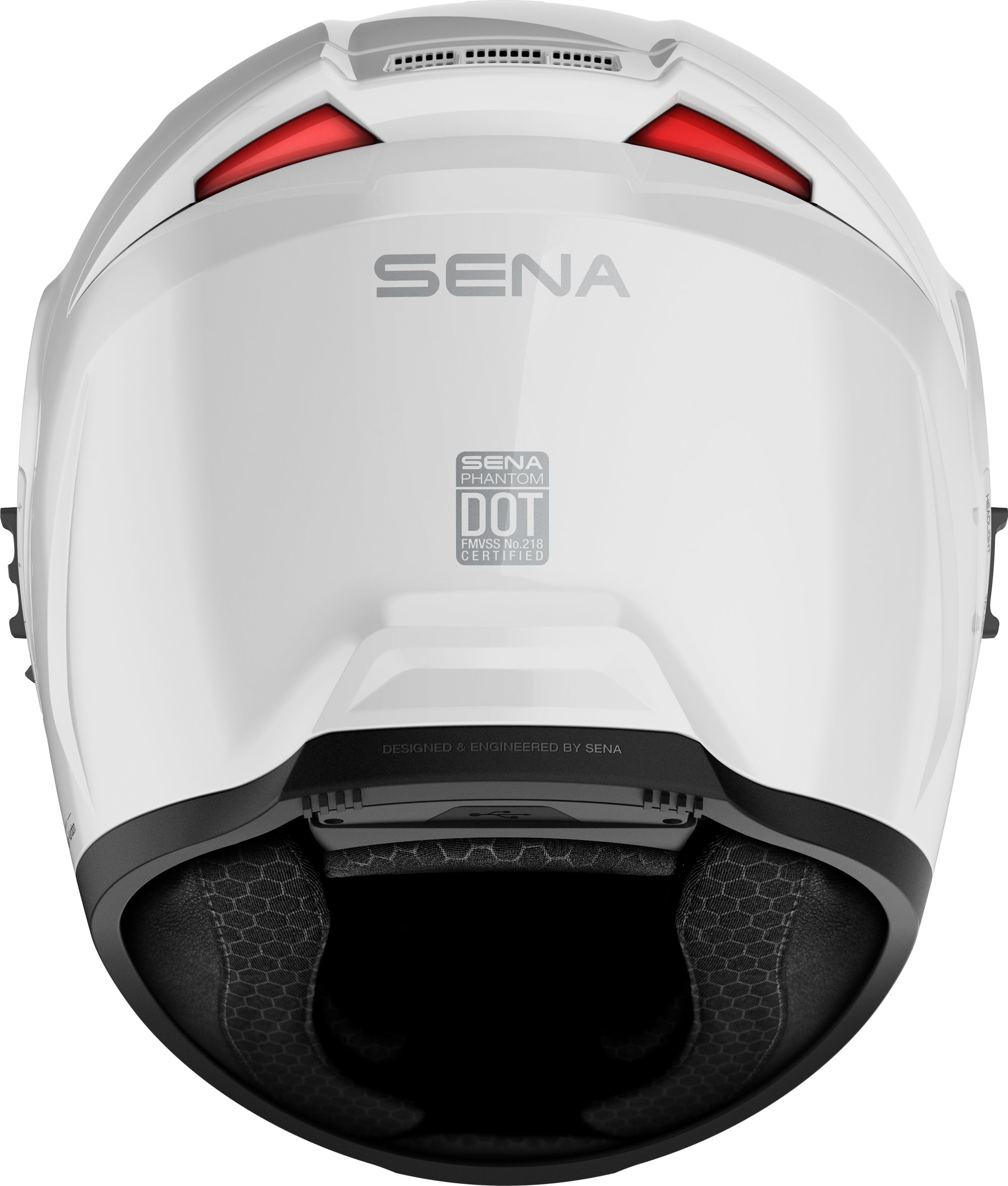 Sena Hjälm Phantom Vit