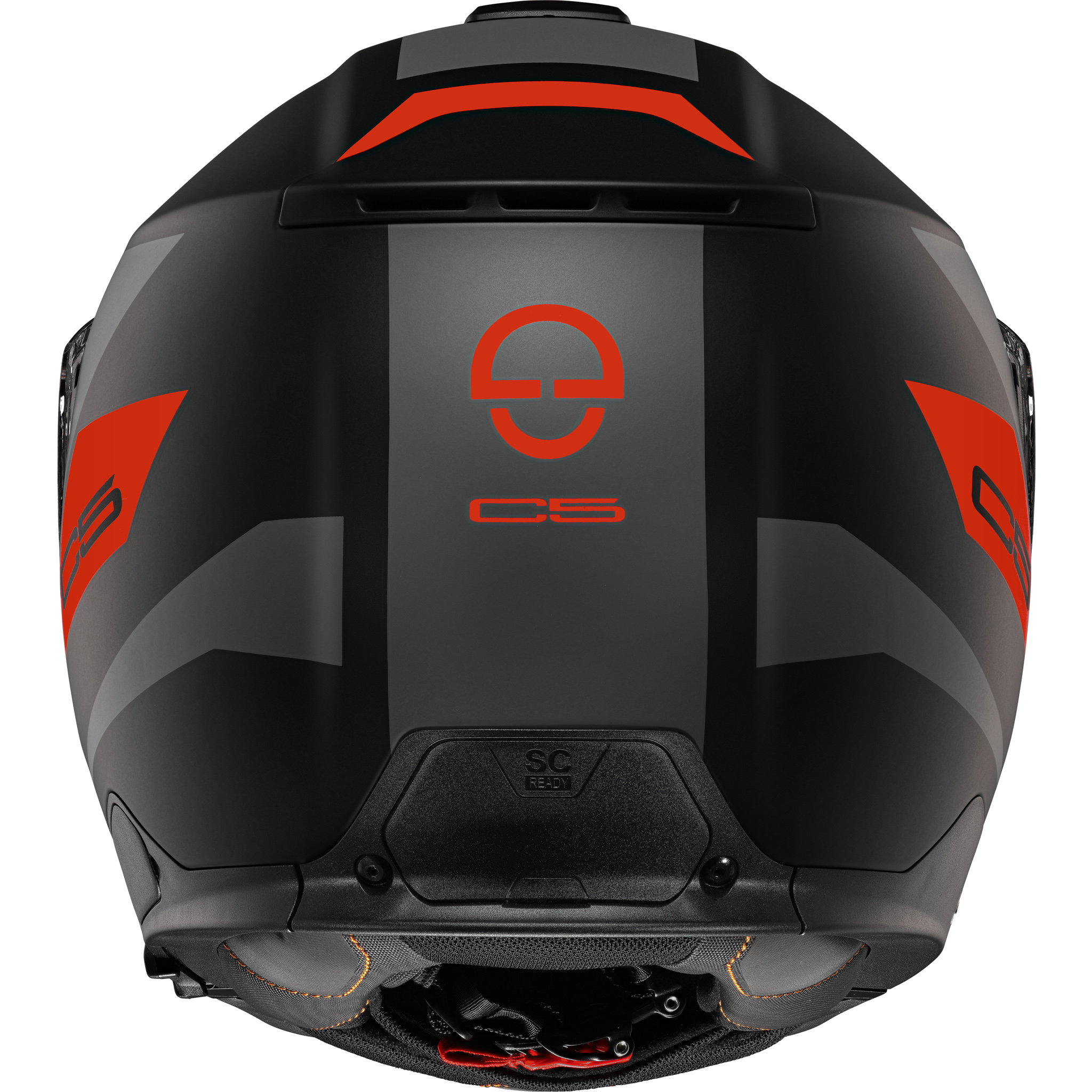 Schuberth Hjälm C5 Eclipse Antrasit Röd