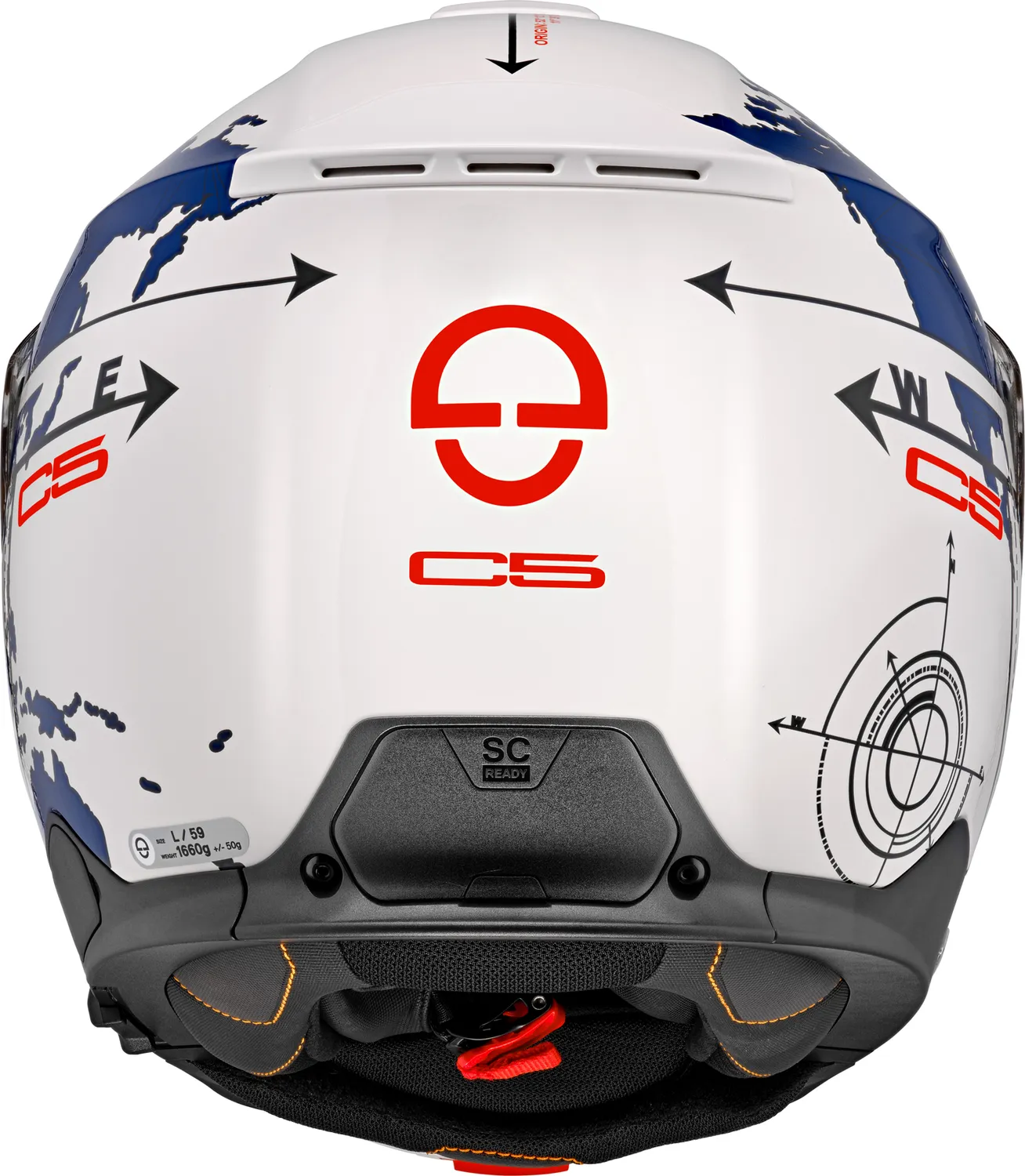 Schuberth Hjälm C5 Globe Blå