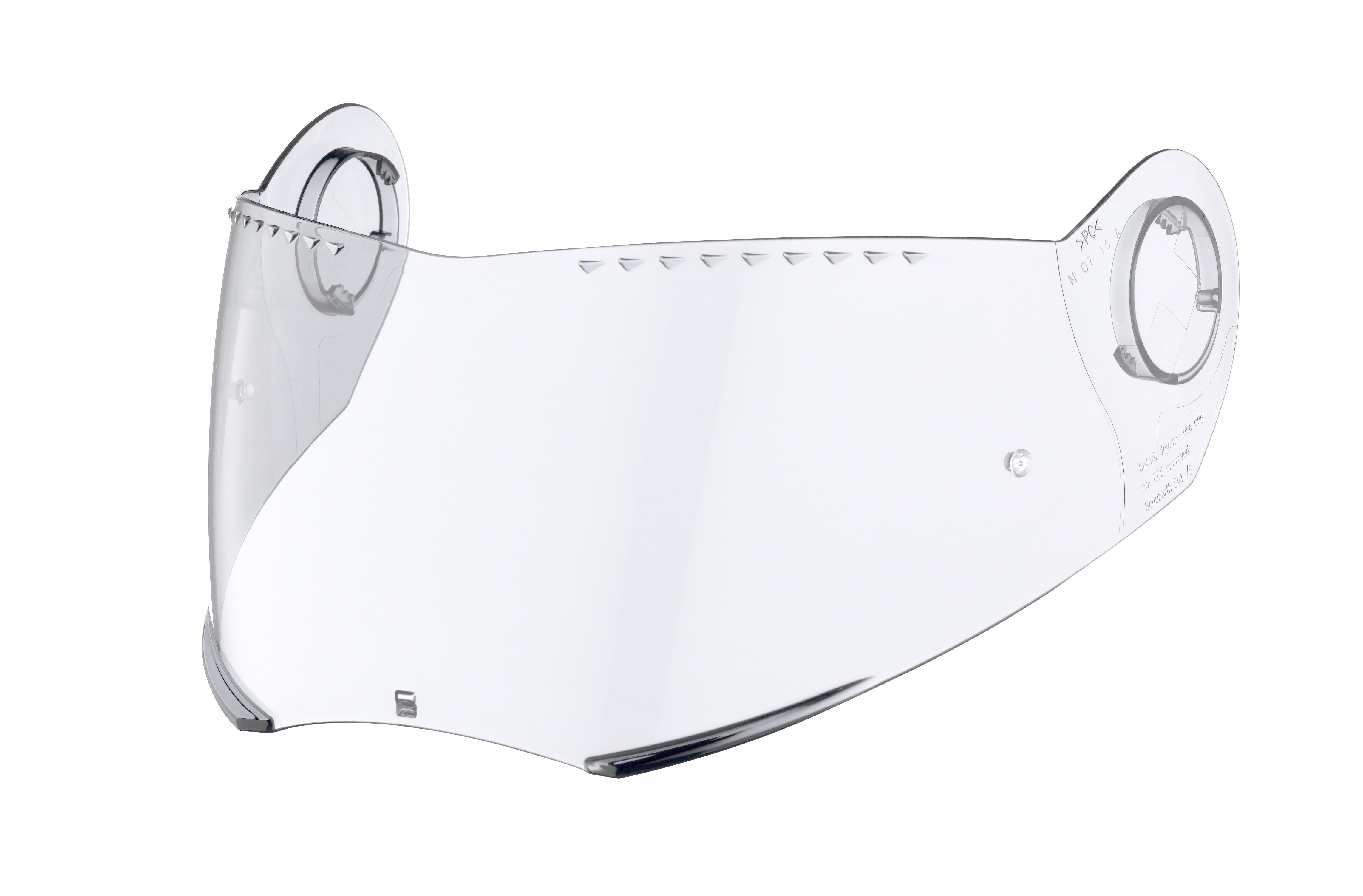 Schuberth E1 klart visir, Antifoglins-förberett 53-59