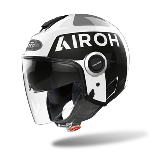 Airoh Helios Up vit glansig