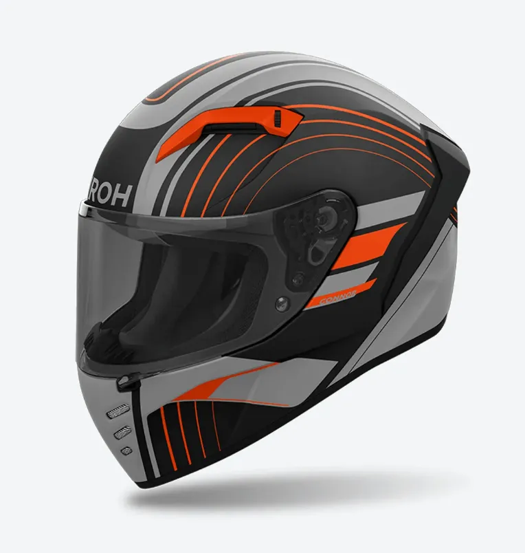 Airoh Hjälm Connor Achieve Orange Matt