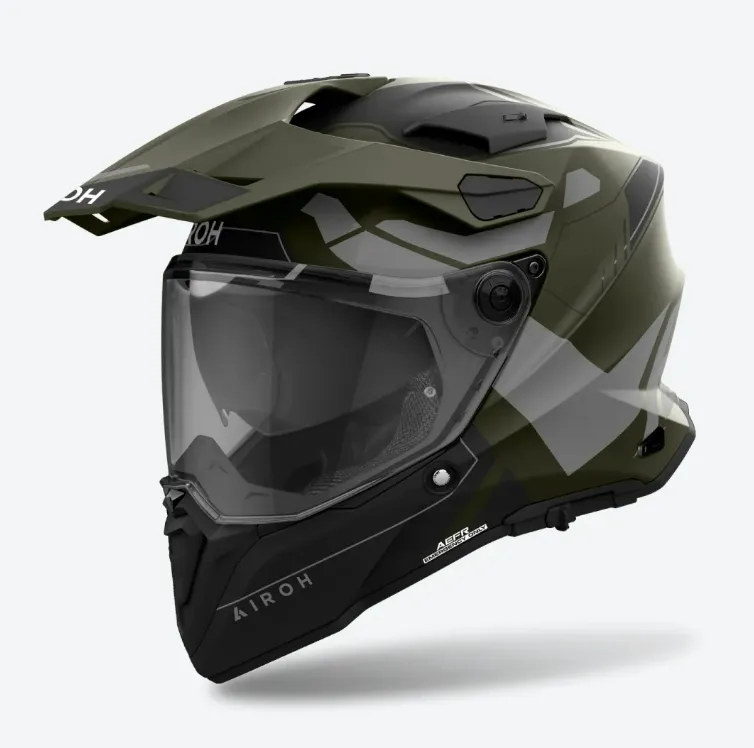 Airoh Hjälm Commander 2 Reveal Militärgrön