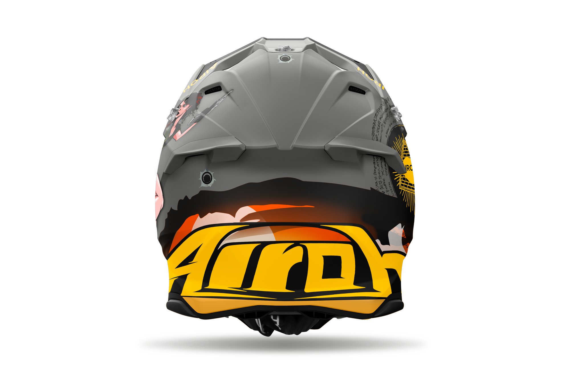 Airoh Hjälm Twist 3 Adventure Matt