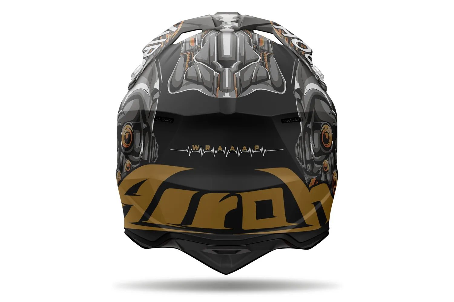 Airoh Hjälm Wraaap Cyborg Matt 