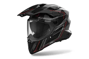Airoh Hjälm Commander 2 Carbon Stylish glansig