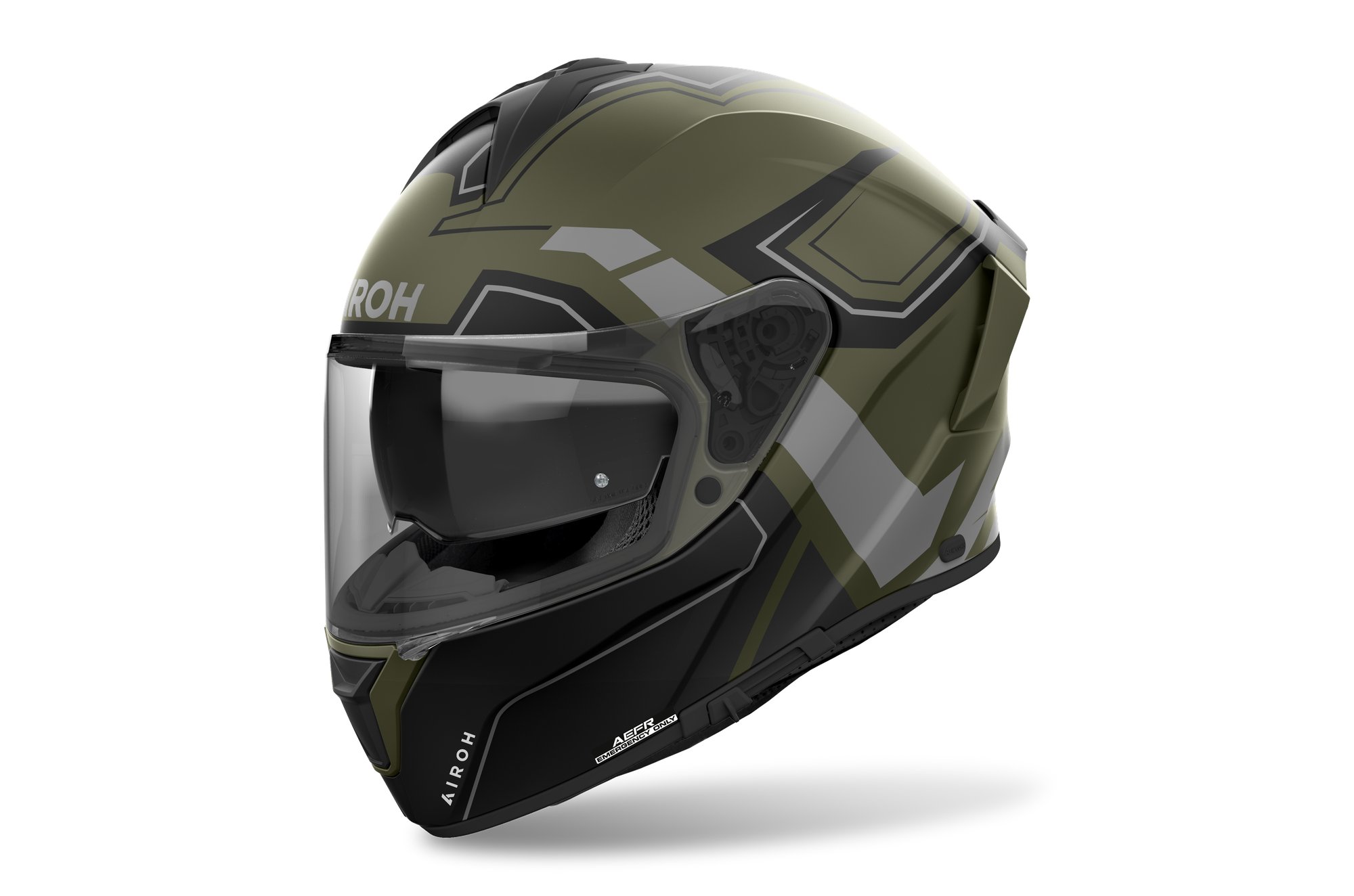 Airoh Hjälm Spark 2 Dart Military Grön Matt