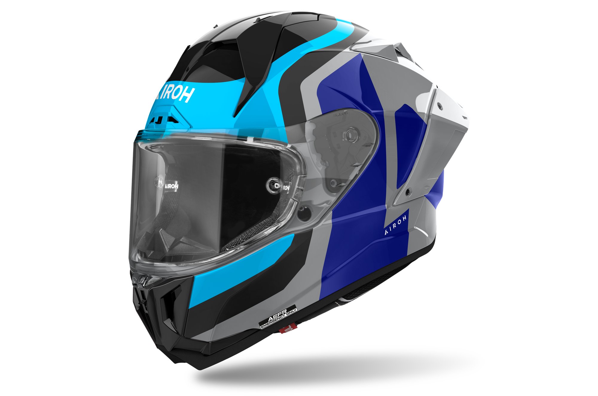 Airoh Hjälm GP 800 Competition Blå glansig