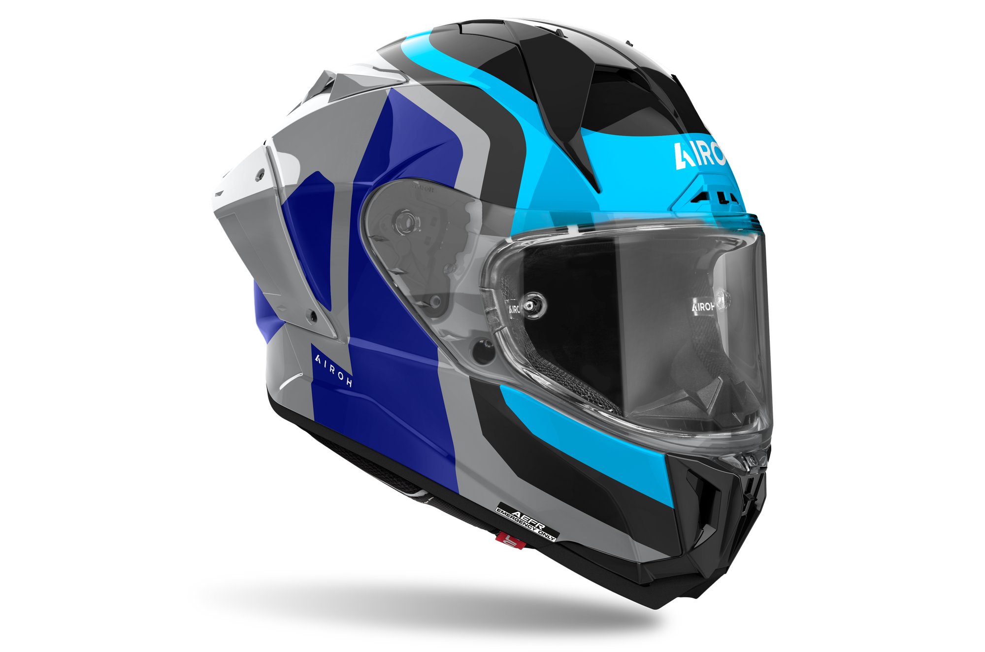 Airoh Hjälm GP 800 Competition Blå glansig