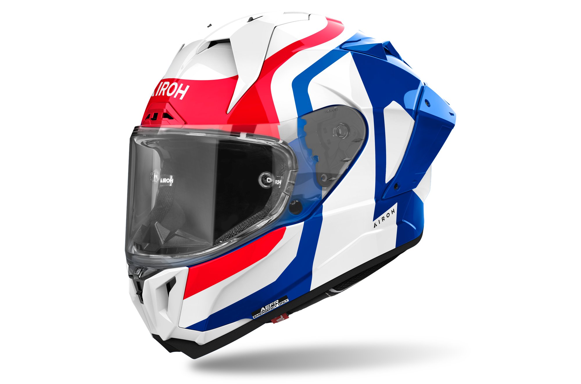 Airoh Hjälm GP 800 Competition Blå/Röd glansig