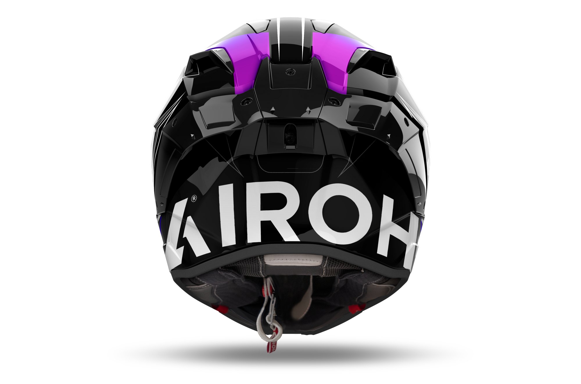 Airoh Hjälm GP 800 Must Blå glansig