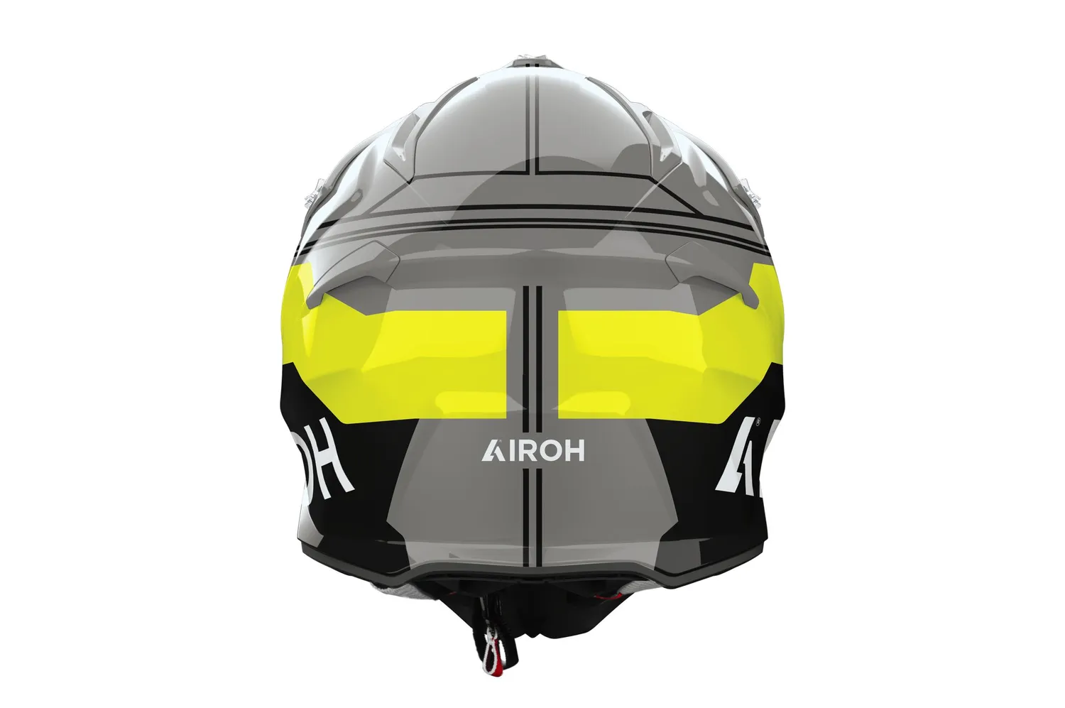 Airoh Hjälm Aviator Ace 2 Fury Svart/Grå/Gul