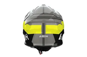 Airoh Hjälm Aviator Ace 2 Fury Svart/Grå/Gul