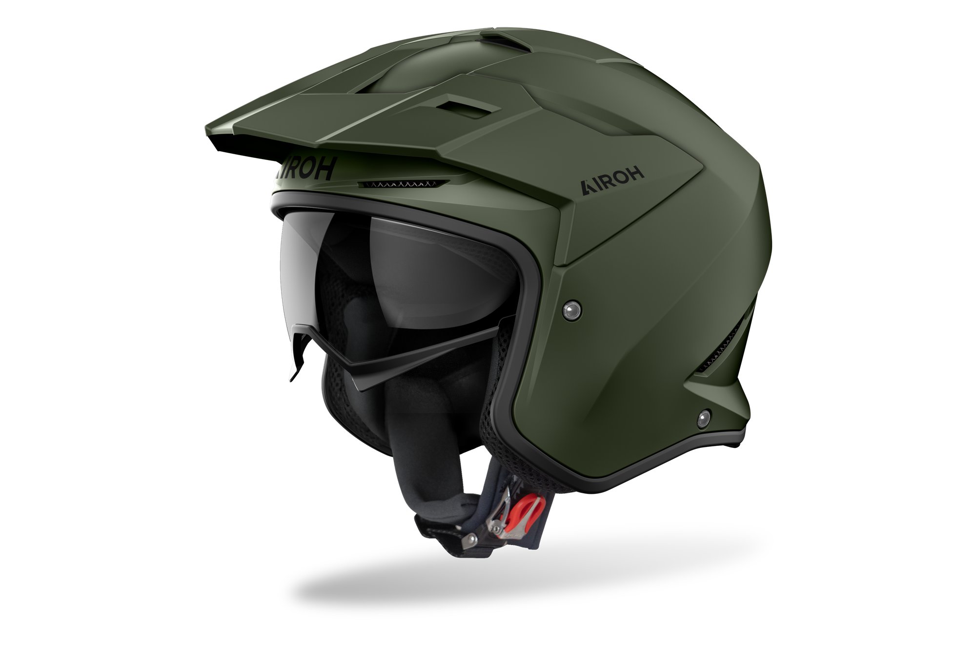 Airoh Hjälm Kombakt Color military Grön matt