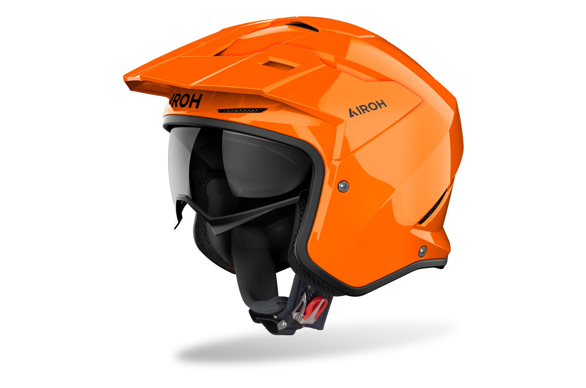 Airoh Hjälm Kombakt Color orange glansig