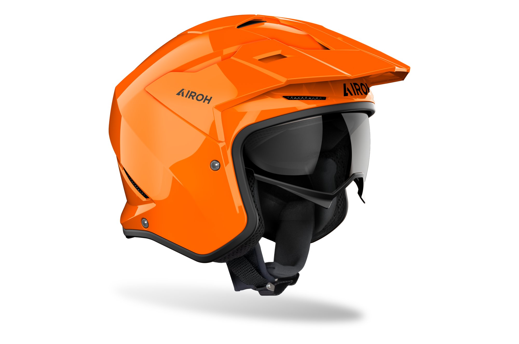 Airoh Hjälm Kombakt Color orange glansig