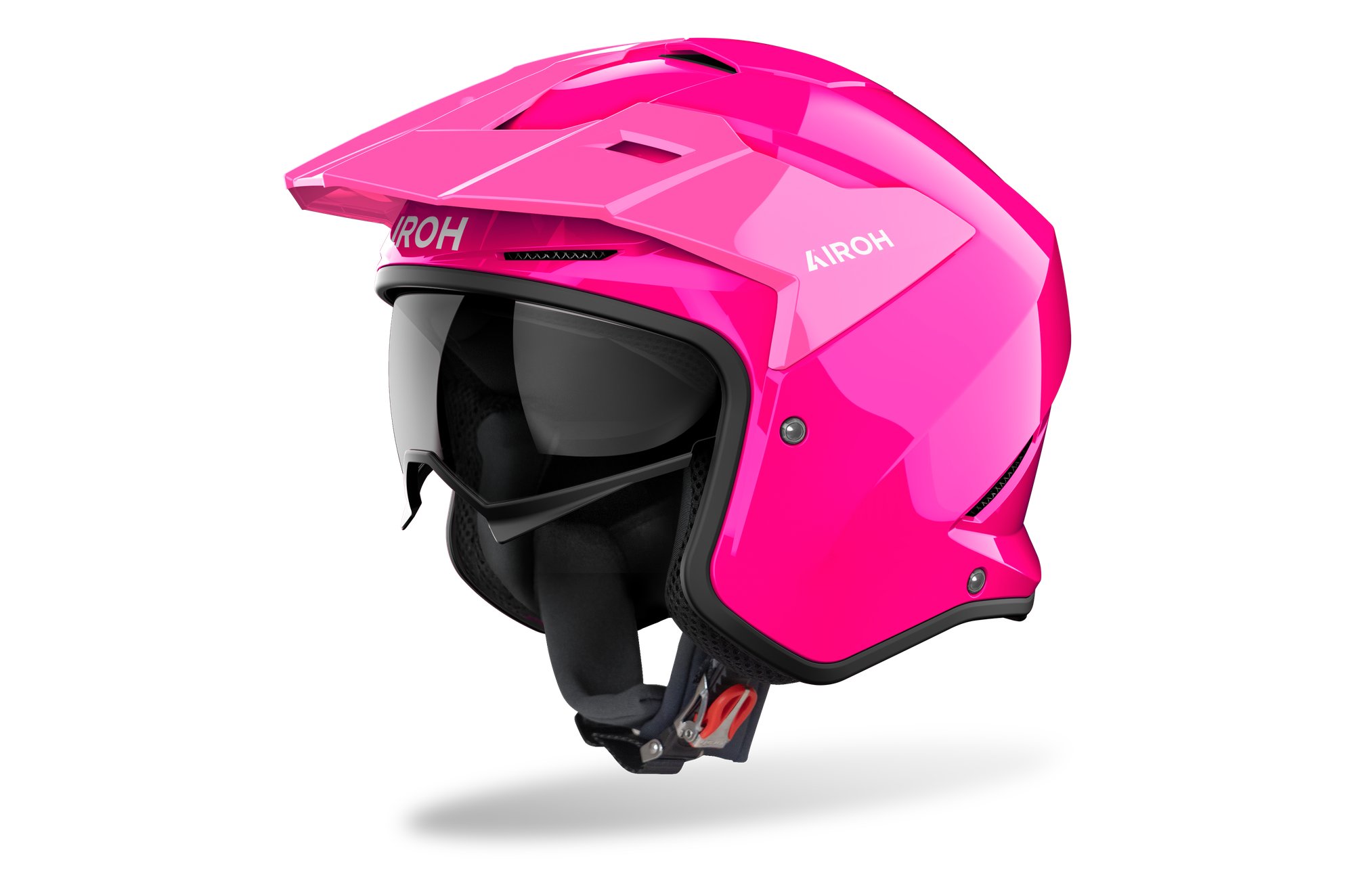 Airoh Hjälm Kombakt Color Rosa glansig