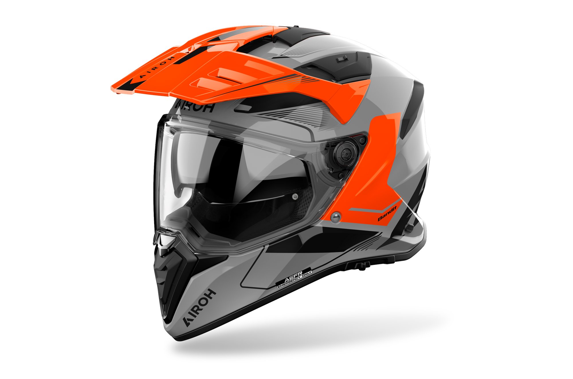 Airoh Hjälm Bandit Tune orange glansig