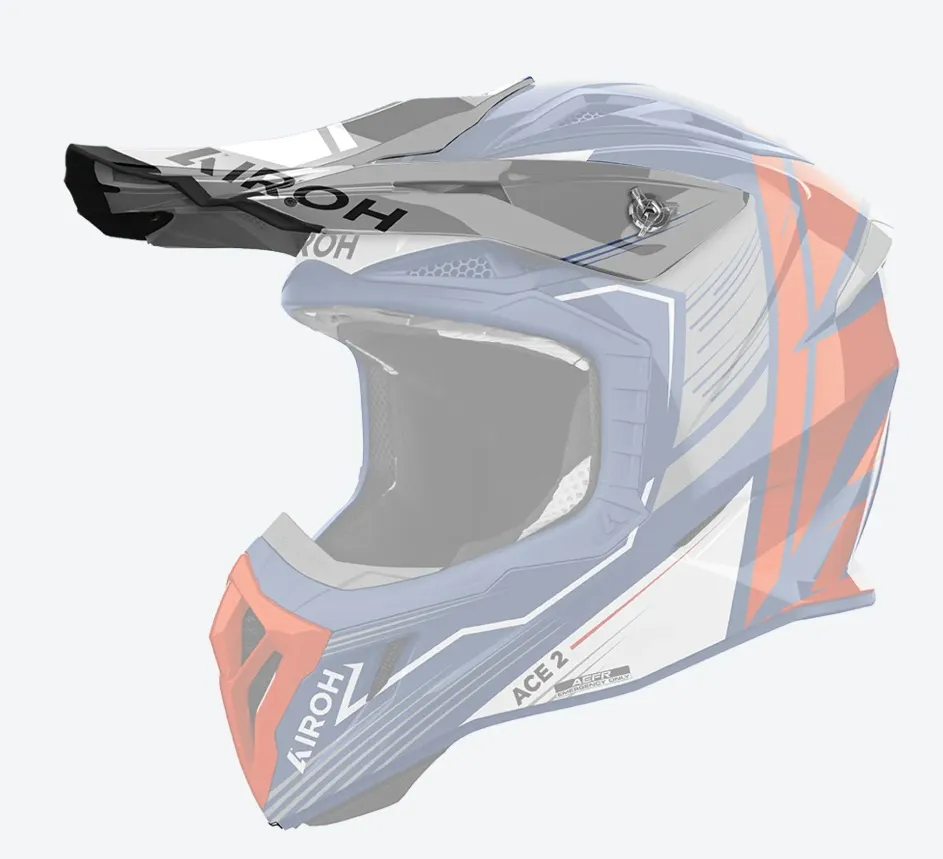 Airoh Aviator Ace 2 Peak Engine Cerulean Gloss
